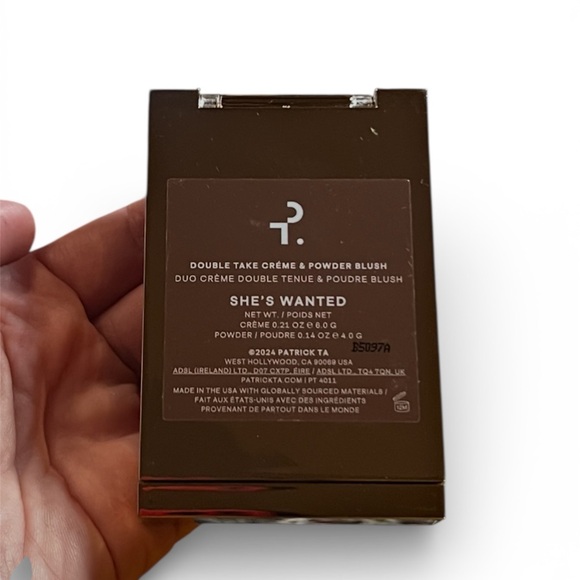 PATRICK TA Major Headlines Double-Take Crème & Powder Blush Duo-She's Wanted - Picture 8 of 12